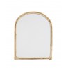 madam stoltz miroir arche mural bois de bambou