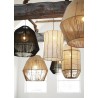 madam stoltz grande suspension en corde de jute naturel