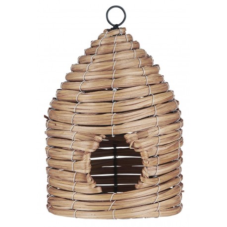 mangeoire pour oiseaux tiges de bois tresse ib laursen