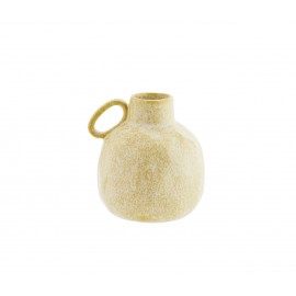 mini vase jaune gres style rustique campagne madam stoltz