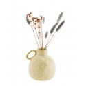 mini vase jaune gres style rustique campagne madam stoltz