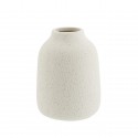 madam stoltz petit vase forme organique gres blanc ecru