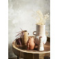 Vase terre cuite peinte motif Madam Stoltz
