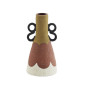 Vase terre cuite peinte décoratif Madam Stoltz Vase terre cuite peinte décoratif Madam Stoltz