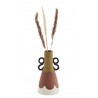 madam stoltz vase terre cuite peinte multicolore