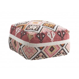 Pouf laine tissée Madam Stoltz