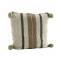 Housse de coussin coton rayures Madam Stoltz