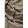 Plaid couverture coton rayures Madam Stoltz