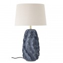 Lampe de salon terre cuite lin Bloomingville Natika