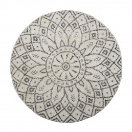 Tapis rond coton tufté Bloomingville Acton