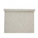 bloomingville tapis coton blanc motif relief billa 140 x 200 cm