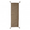 Tapis long jute naturel pompons Bloomingville Karli