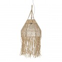 bloomingville suspension raphia naturel frange style boho