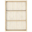 etagere murale rectangulaire bois clair bambou ib laursen