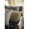 ib laursen housse de coussin lin rectangulaire marron dore chataigne