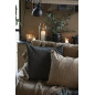 ib laursen housse de coussin lin rectangulaire marron dore chataigne