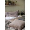 ib laursen housse coussin rectangulaire lin gris anthracite fonce