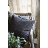 ib laursen housse de coussin carre lin gris anthracite fonce