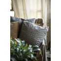 ib laursen housse de coussin carre lin gris anthracite fonce