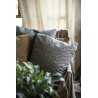 ib laursen housse de coussin carre lin gris anthracite fonce