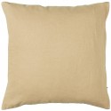 ib laursen housse coussin lin carre beige cafe creme