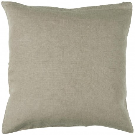 Housse coussin lin IB Laursen gris