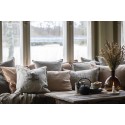 ib laursen housse coussin carre lin couleur gris clair lin naturel