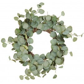 couronne de noel feuilles d eucalyptus artificiel ib laursen