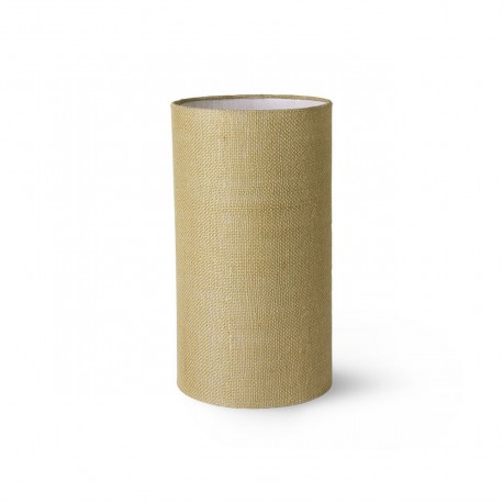 Abat-jour tube jute HK Living