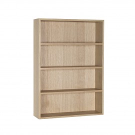 hubsch etagere murale rectangulaire bois style scandinave moderne