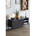 hubsch etagere murale rectangulaire bois style scandinave moderne