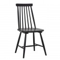 bloomingville chaise a barreaux design style scandinave boir noir gilli