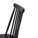 bloomingville chaise a barreaux design style scandinave boir noir gilli