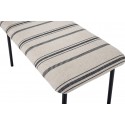 Banc tissu rayures Bloomingville Flavia