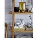bloomingville vase design organique verre ambre marron adine