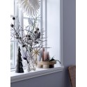 bloomingville vase verre texture brun emalia