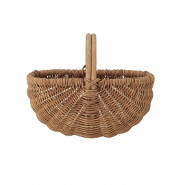 Mini-Halbmond-Rattankorb Bloomingville Ettie