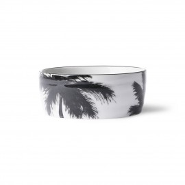 hk living jungle palms vaisselle porcelaine bol