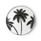 Assiette porcelaine palmiers HKliving Palms