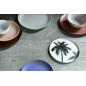 Assiette porcelaine palmiers HKliving Palms