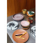 Assiette porcelaine palmiers HKliving Palms