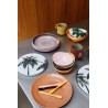 Assiette porcelaine palmiers HK Living Palms
