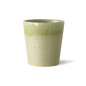 Gobelet grès à café style 70's HKliving Spring Greens set 4
