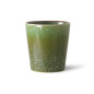 Gobelet grès à café style 70's HKliving Spring Greens set 4
