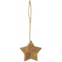 ib laursen decoration de sapin etoile sculptee en bois naturel