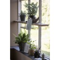 pot de fleur terre cuite emaille noir style rustique ib laursen