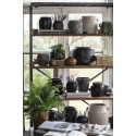 ib laursen pot de fleur terre cuite design noir kos