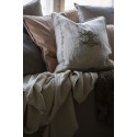 Housse de coussin lin broderie IB Laursen