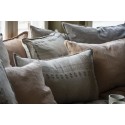 Housse de coussin lin broderie IB Laursen