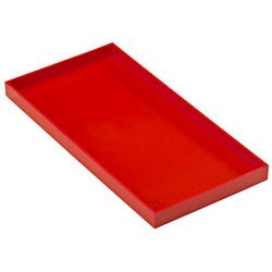 Schubladenschrank Design Tablet authentisch Stapelstapel S rot